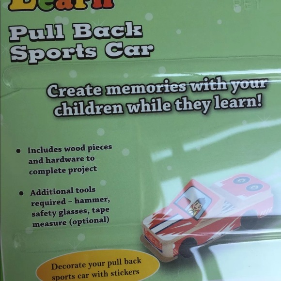 Build a Sport's Car Kid's Project Kit kid toys - Picture 6 of 6